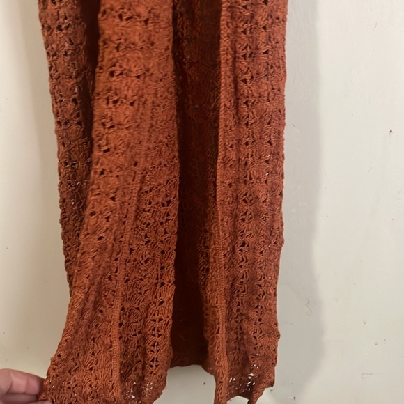 CULT GAIA Demi Crochet Halter Dress Spice - Picture 12 of 16